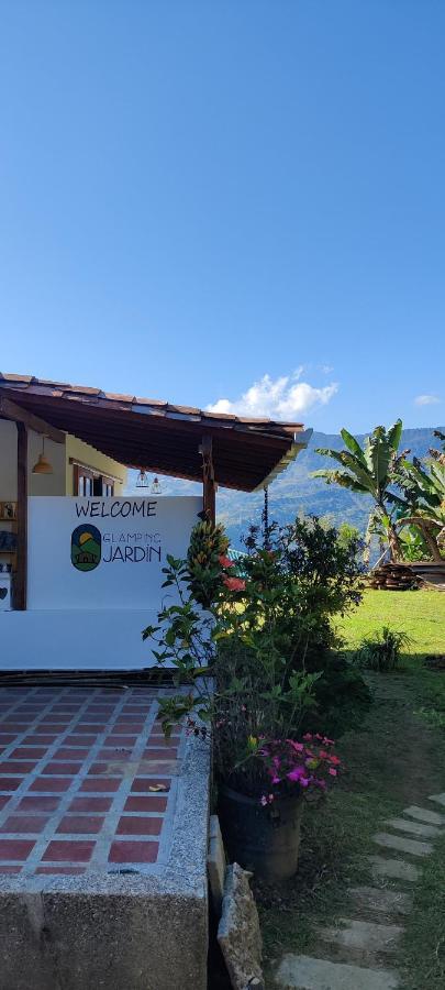 Glamping Jardin Hotel Buitenkant foto
