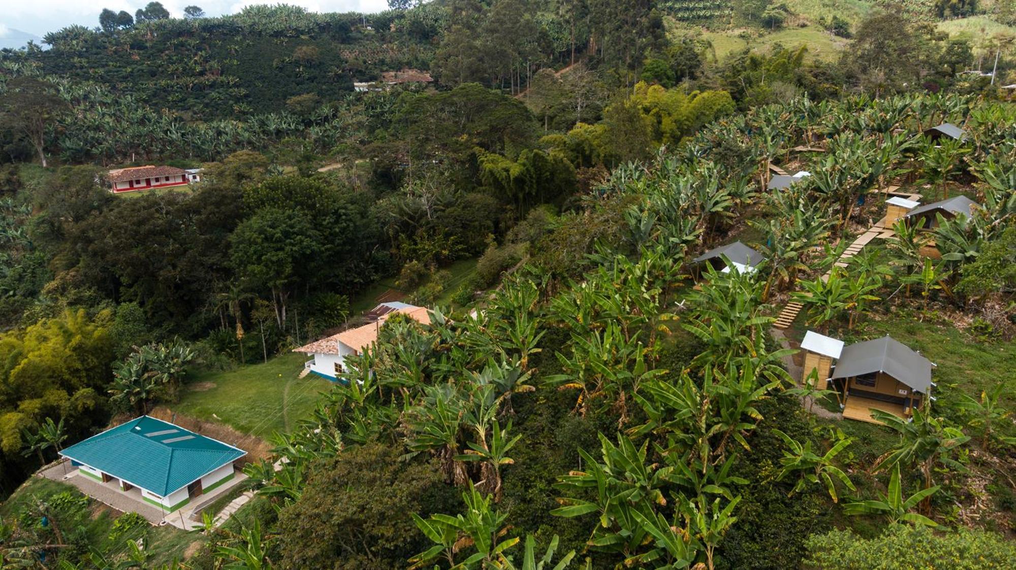 Glamping Jardin Hotel Buitenkant foto
