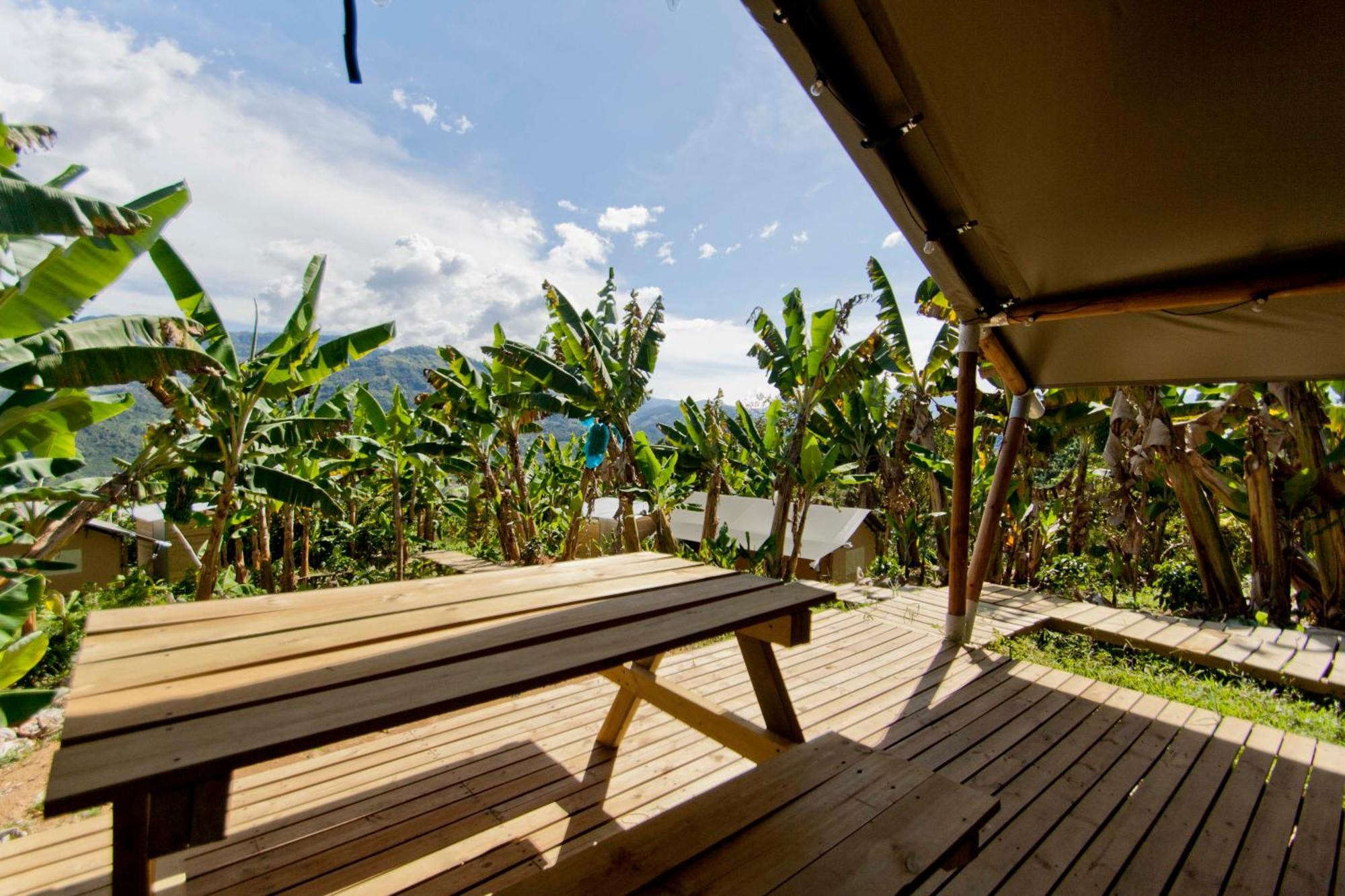 Glamping Jardin Hotel Buitenkant foto