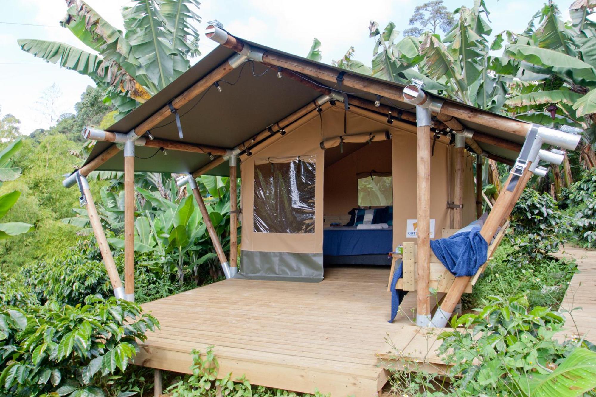 Glamping Jardin Hotel Buitenkant foto
