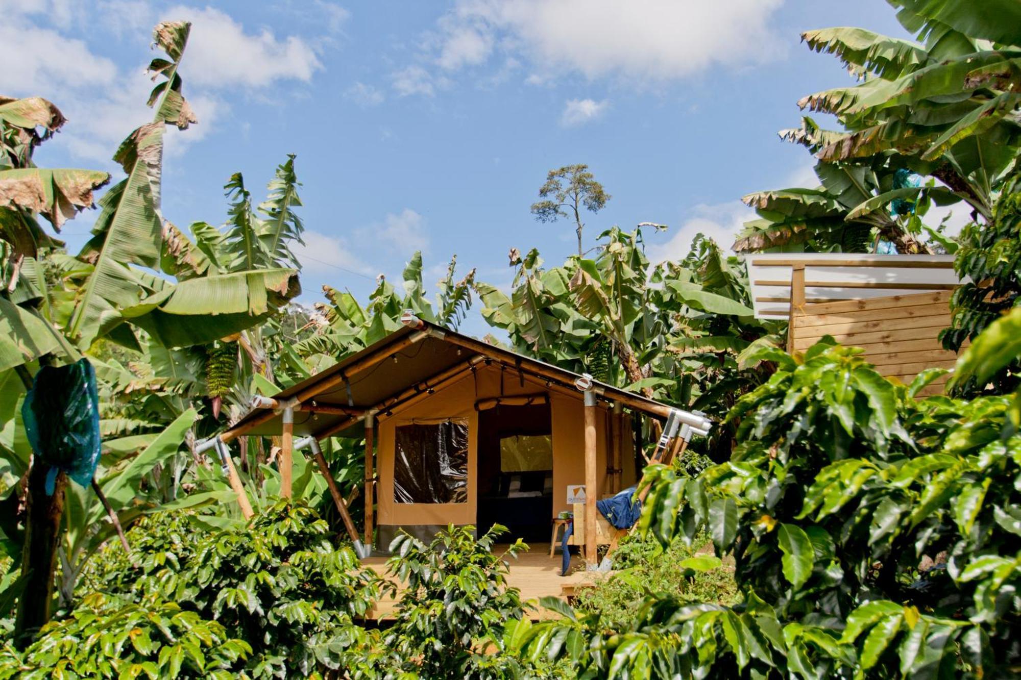 Glamping Jardin Hotel Buitenkant foto