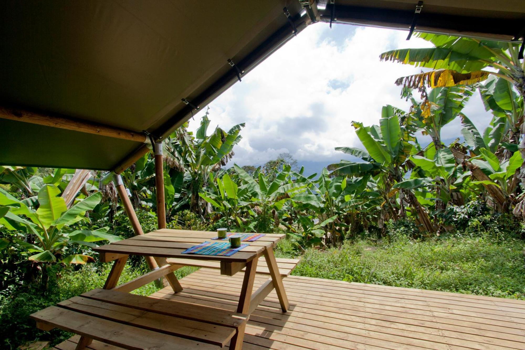 Glamping Jardin Hotel Buitenkant foto