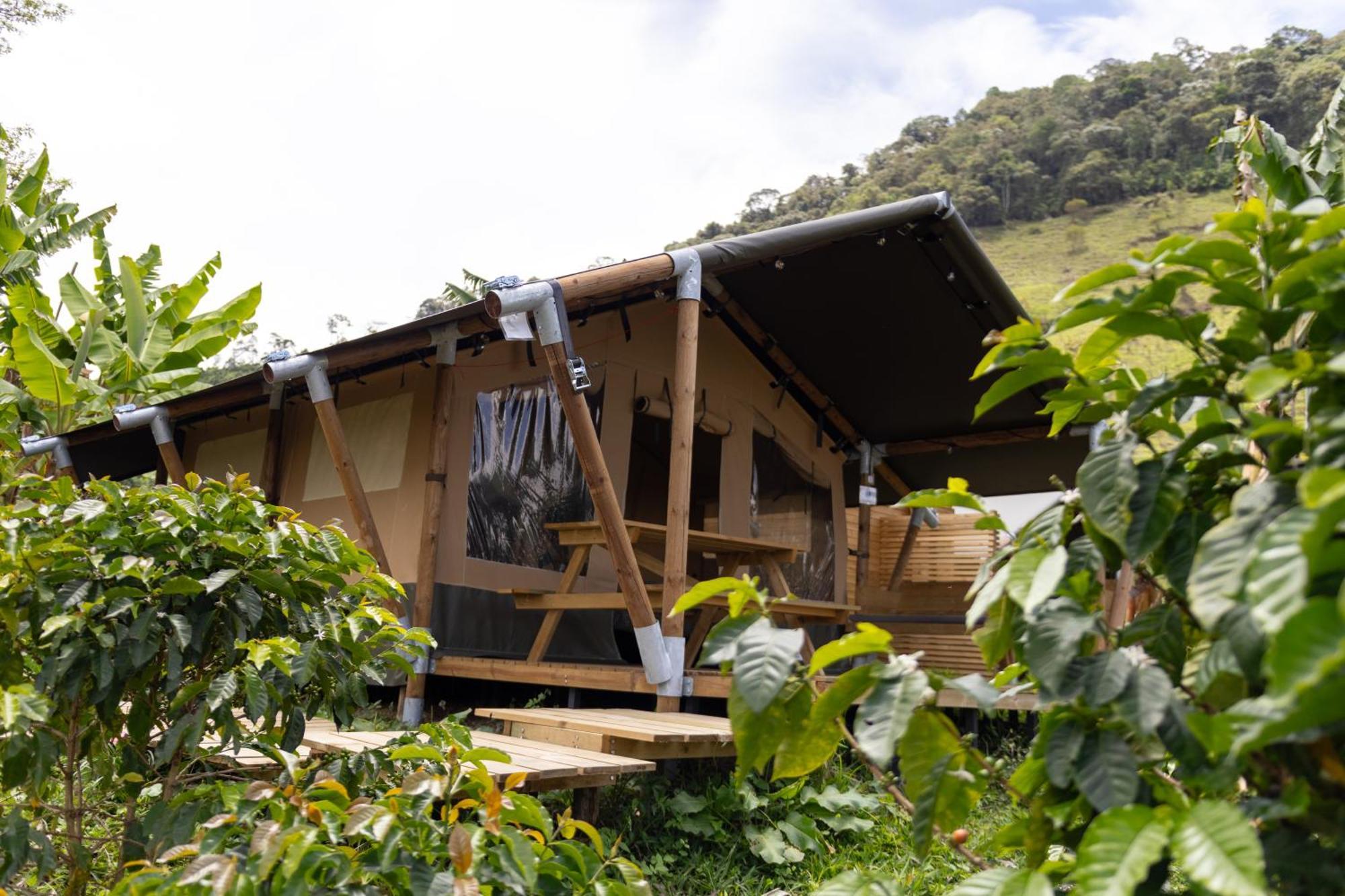 Glamping Jardin Hotel Buitenkant foto